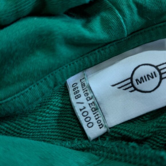 BMW Mini Cooper Limited Edition Richard Klein Green Hoodie Sz XL 688/1000  Super - Picture 5 of 10